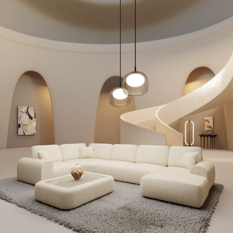 Divano panoramico DION XL a...