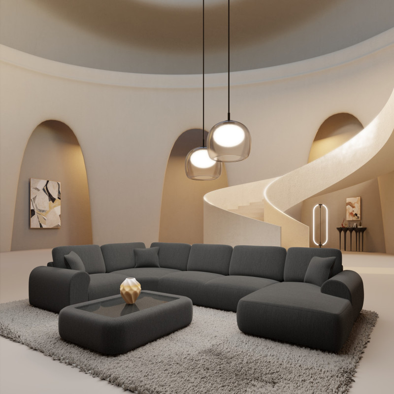 Divano panoramico DION XL a...