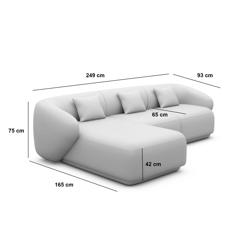 Ecksofa MAITANO L Form AB...