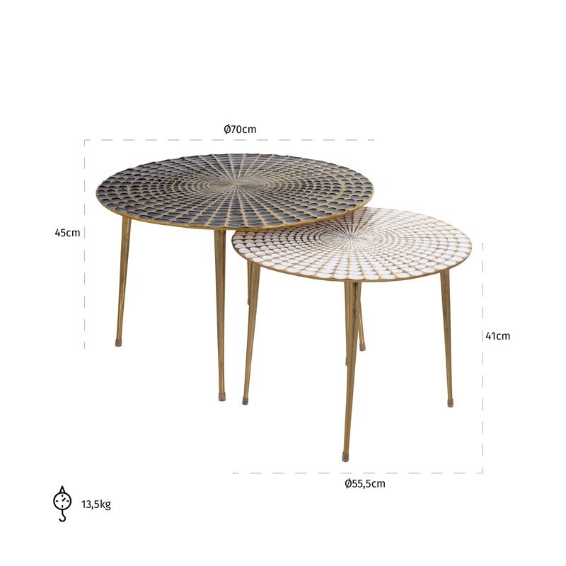 Table Basses Design ELIN