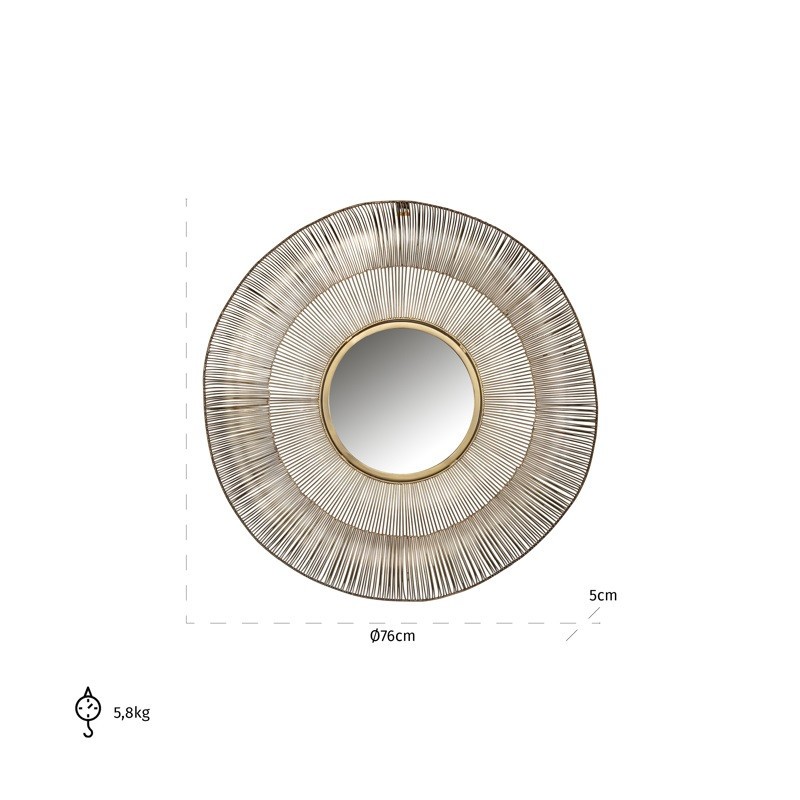 Specchio ALEN 75Ø